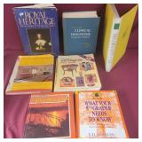 Group of Books, 1993 Antiques Guide, Clinical
