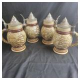 Avon Beer Steins with Ships