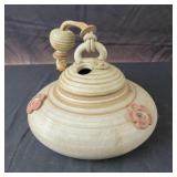 Pottery Hummingbird Feeder