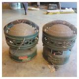 2 Coleman Camping Heaters