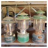 3 Coleman Lanterns