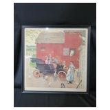 Norman Rockwell "The famous Model T was boss of