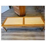 Coffee Table with Marble inserts 60Wx21Dx15T