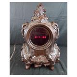 Handmade by Homeowner Wood Clock with Digital