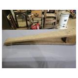 Wooden wedge for Vice 26L