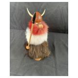 Vintage retro wooden Viking 2.5Wx6H