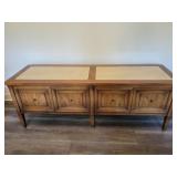 Mid-Century Modern Marble-Top Table