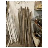 Old tobacco sticks 36-46" L