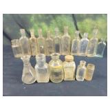Antique Clear Medicine Bottles
