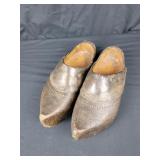 Vintage Wooden Clogs
