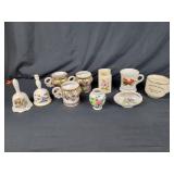 Cups, Bells & Sm Vase