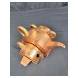 Copper Tea, Sugar & Creamer