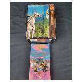 VHS Tapes- Sweatin to the Oldies & Texas Terror