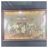 Vintage Framed Print - depicting (possibly)