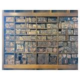 Vintage Copper Printing Press Plates