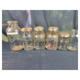 Ball, Atlas & Delmonte Jars