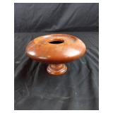 Cherry Wood Hand Turned Baspare