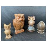 Decorative owls