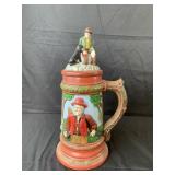3D Beer Stein has chip on top piece (man