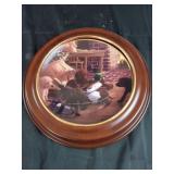 A Bushel of Trouble Framed Plate