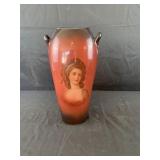 Antique 1900 Warwick Lady Transferware Porcelain