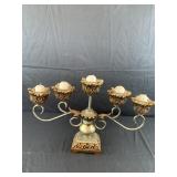Centerpiece with 5 small candle holders