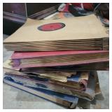 6 record albums with various records and artist