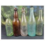 Antique Beer & Soda Bottles