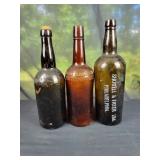Antique Beer Bottles