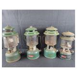 4 Coleman Lanterns