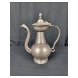 Pewter Tea Pitcher