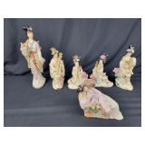 Japanese Geisha Figures