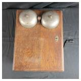 Vintage Wood telephone box