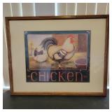 Chicken Print 29.5"x24"