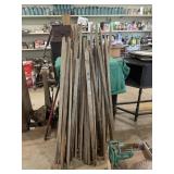 Old tobacco sticks 36-46" L