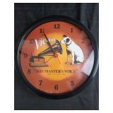 Victor Records Wall Clock