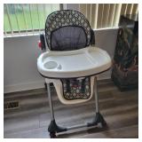 High Chair on wheels