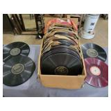 Box of Records for phonograph