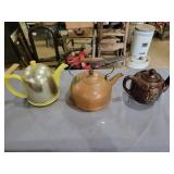 3 Tea Pots