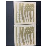 Fenton Authentic Handmade Glass set of 2