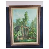 "The Bathing Pool" by Hubert Robert 31½" x 40½"