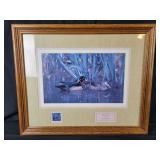 Wood Ducks by Gerry Ellis 22.5"w 19"t