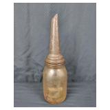 Mobiloil "B" Gargoyle Oil Spout on Crown Mason