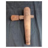 Antique Wood Barrel Spigot
