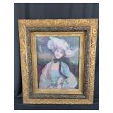 Victorian Woman Print 26"w 30"t