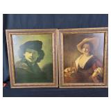 Vintage Prints 14"w 17.5" t