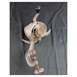 Vintage Slicing Tool with Clamp