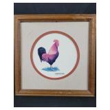 Bob Limberlake Rooster Print 8½x8½