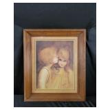 Margaret Kane "A Little Kiss" Print 20x17