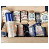 Box of Edison Standard Record Rolls
